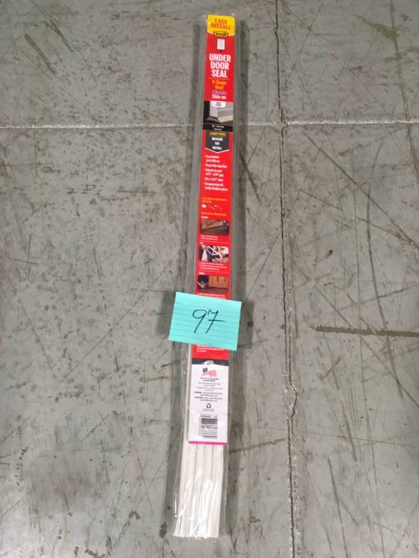 Door Seal Cinch 36 Wht By M D Building Products Mfrpartno 43336
