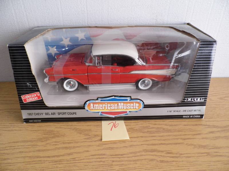lot 76 image: Ertl 1957 Bel Air Diecast