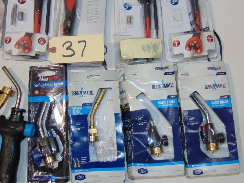lot 37 image: Weller  Soldering Irons Bernzomatic Torches