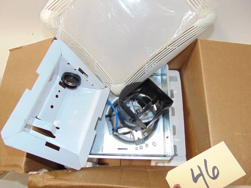 lot 46 image: NuTone  Exhaust Fan with Light