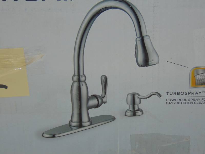 lot 62 image: Pavilion  Pull-Down Kitchen Faucet Chrome