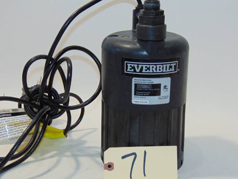 lot 71 image: 410 HP 3180 GPH WATERFALL PUMP