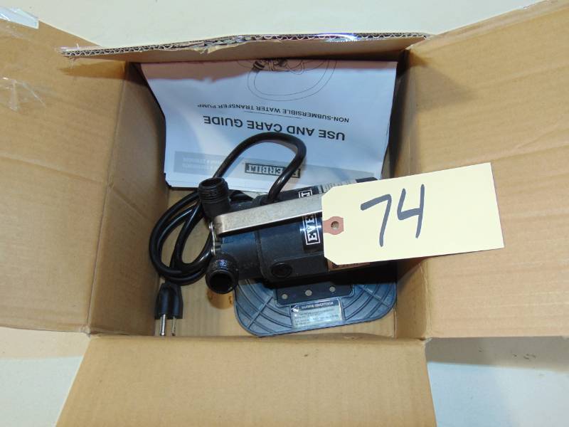 lot 74 image: Transfer Pump