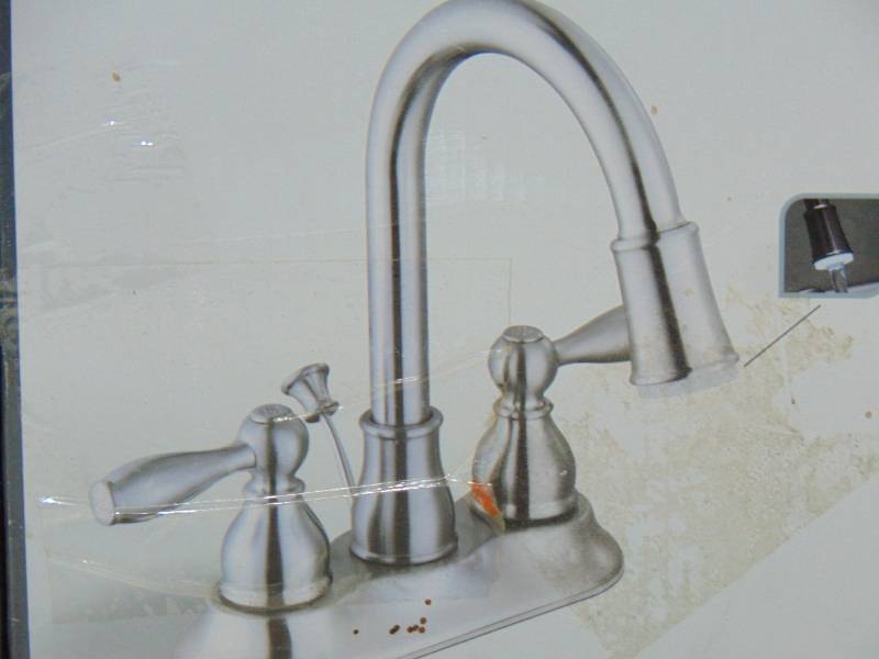 lot 78 image: LED  Bathroom Faucet  Brushed Nickel