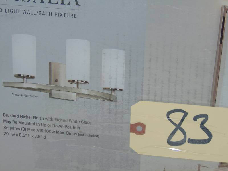 lot 83 image: Sea Gull Visalia Light  Brushed Nickel