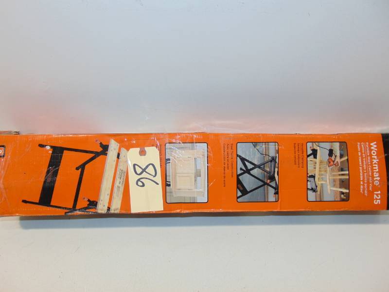 lot 86 image: Workmate 125 30 in. Folding Portable Workbench