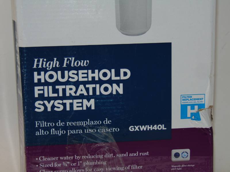 lot 97 image: GE Whole House Water Filtration System