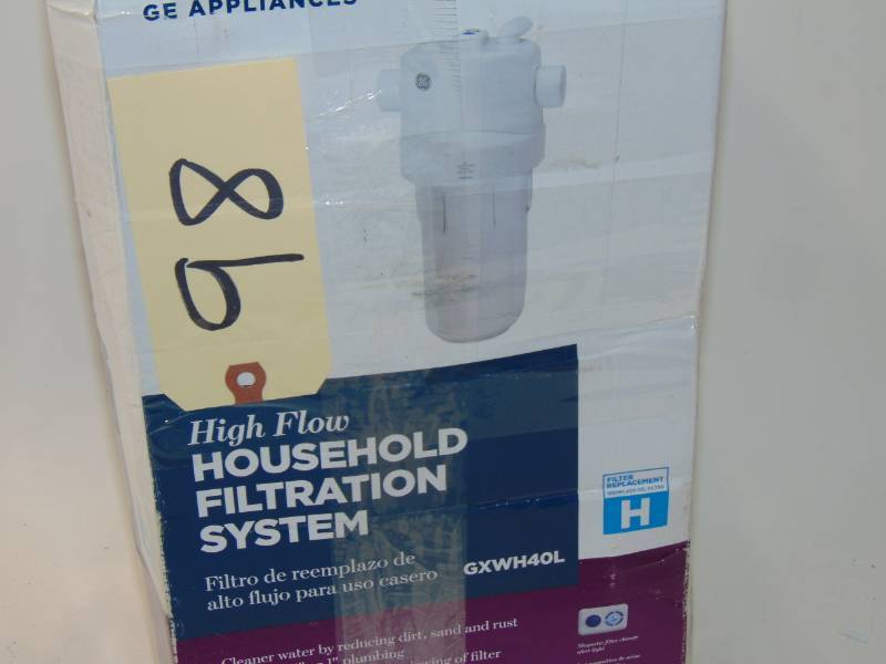 lot 98 image: GE Whole House Water Filtration System
