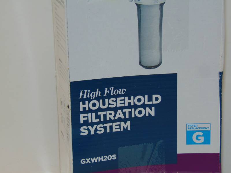 lot 117 image: GE Whole House Water Filtration System
