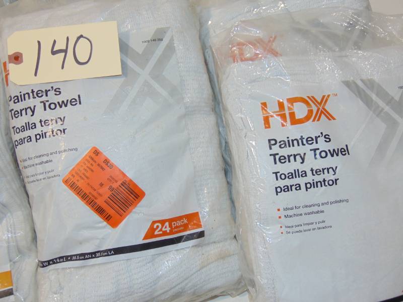 lot 140 image: 168 Painters Towels