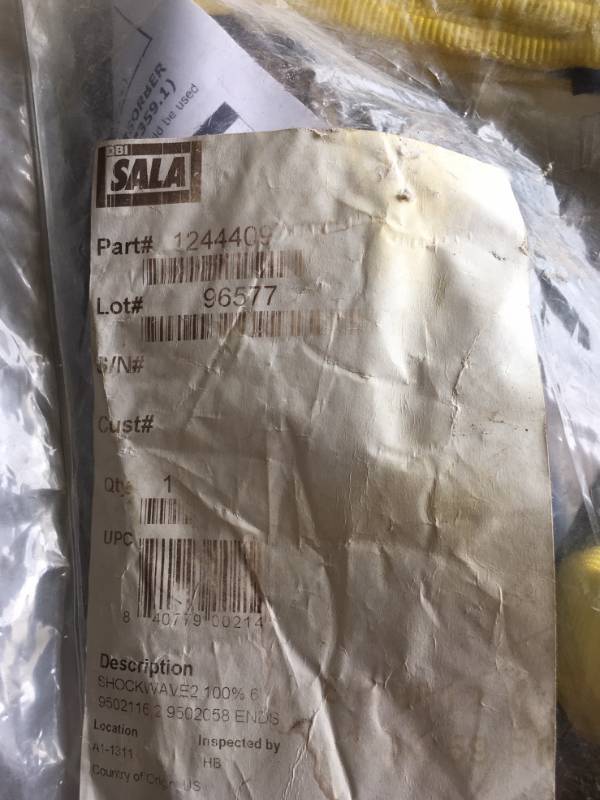 3M DBI- SALA Shockwave 2