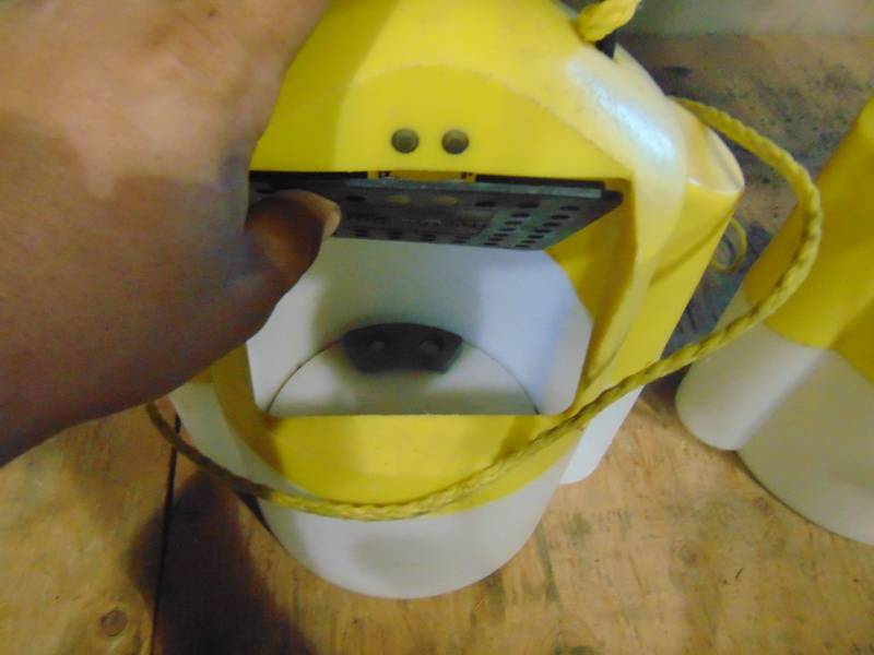 lot 27 image: (2) Minnow Buckets