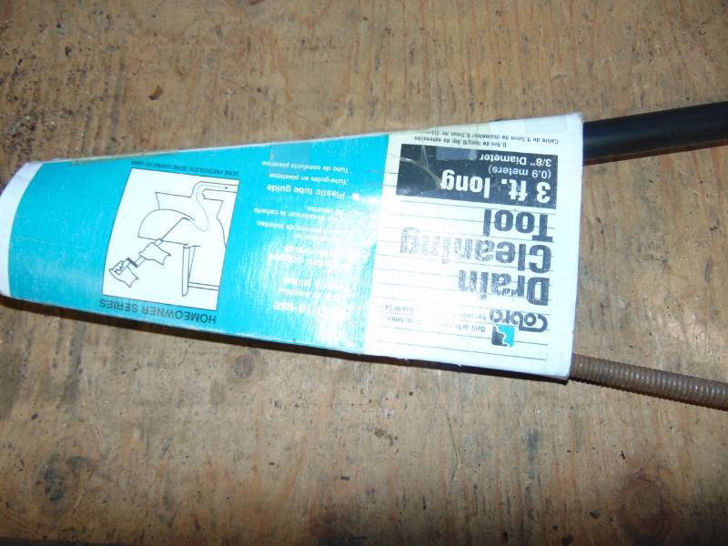 lot 50 image: 3 Drain Cleaning Tool