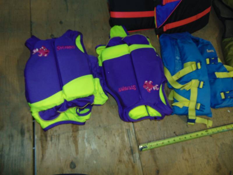 lot 60 image: Lot of Life Jackets