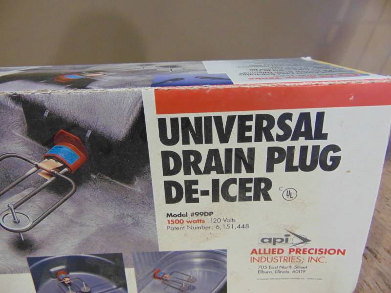 lot 65 image: Universal Drain Plug De-Icer