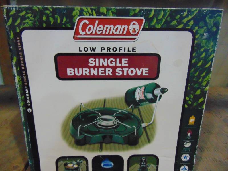 lot 66 image: Coleman Single Burner Stove