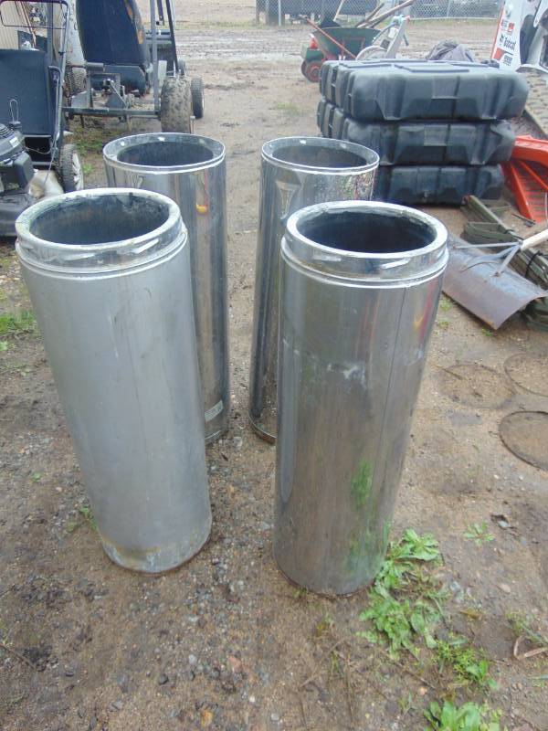 lot 105 image: Wood Stove Vent Pipe