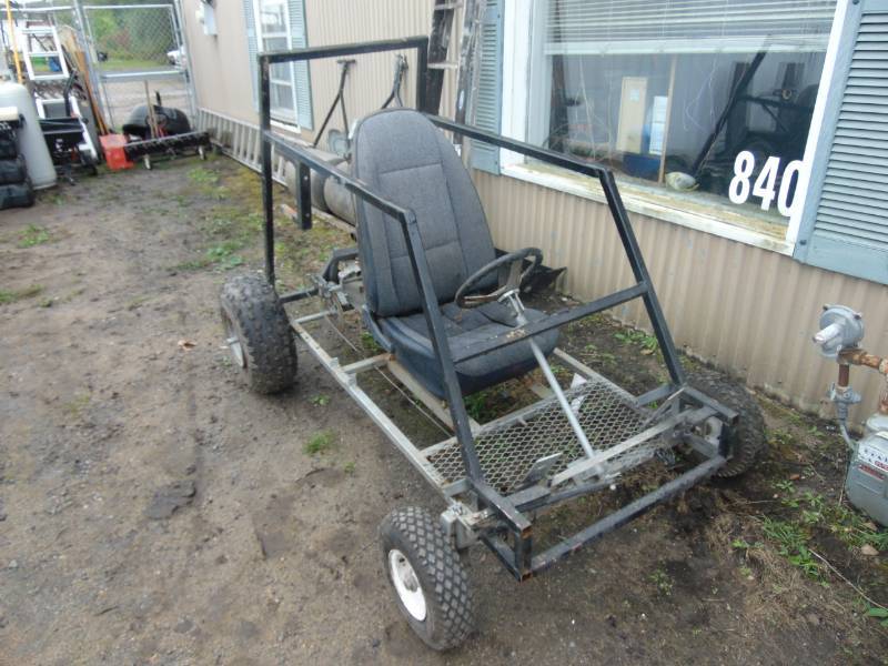 lot 116 image: Homemade Go-Cart Frame