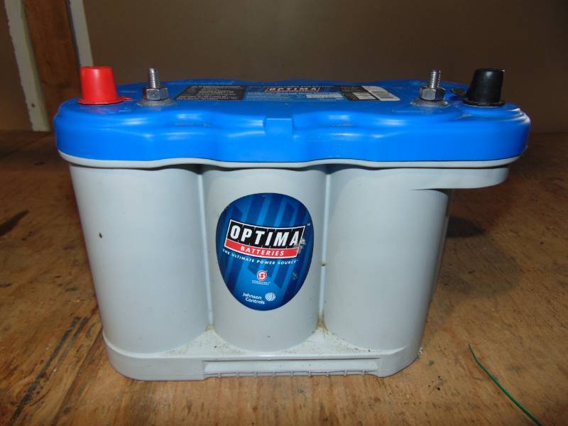 lot 137 image: Optima D27M Marine Battery