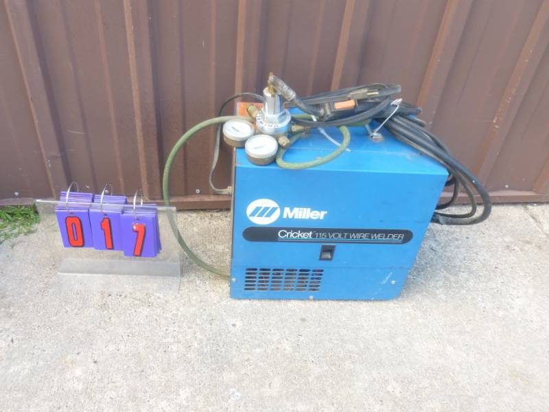 Miller Cricket Wire Feed Welder Sns Auction 390 Fall Consignment K Bid