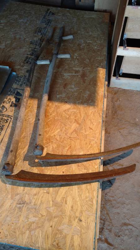 lot 82 image: 2 antique sythes