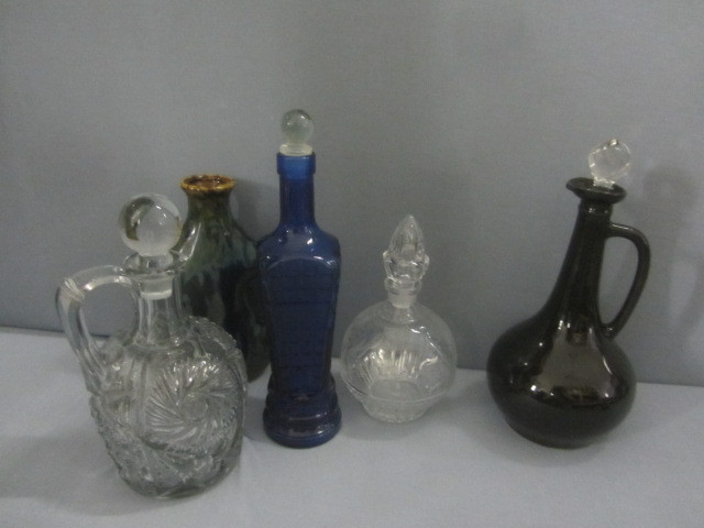 lot 63 image: Bottle, Decanters