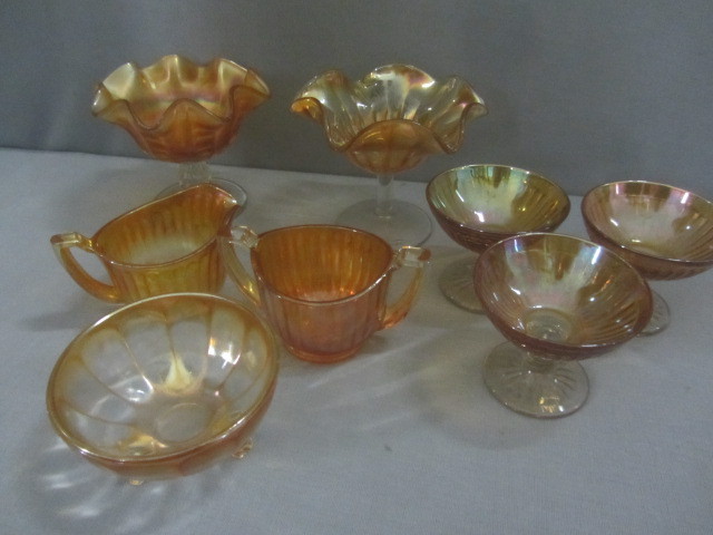 lot 44 image: Iridescent Compote, Sherbets