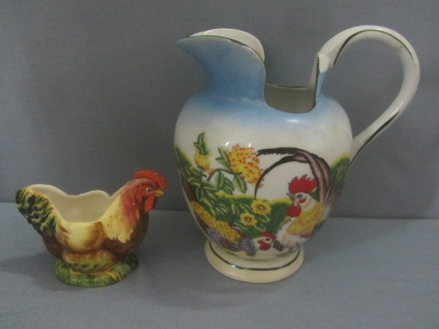 lot 29 image: Chicken Pitcher, Planter