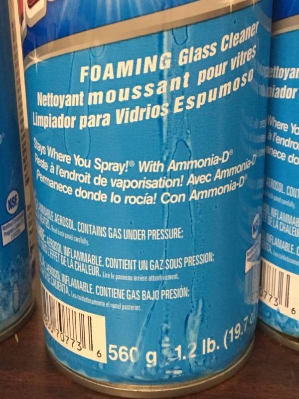 lot 62 image: Windex Foaming Cleaner