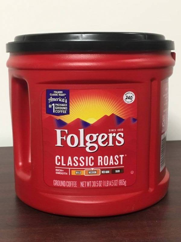 lot 73 image: Folgers Coffee