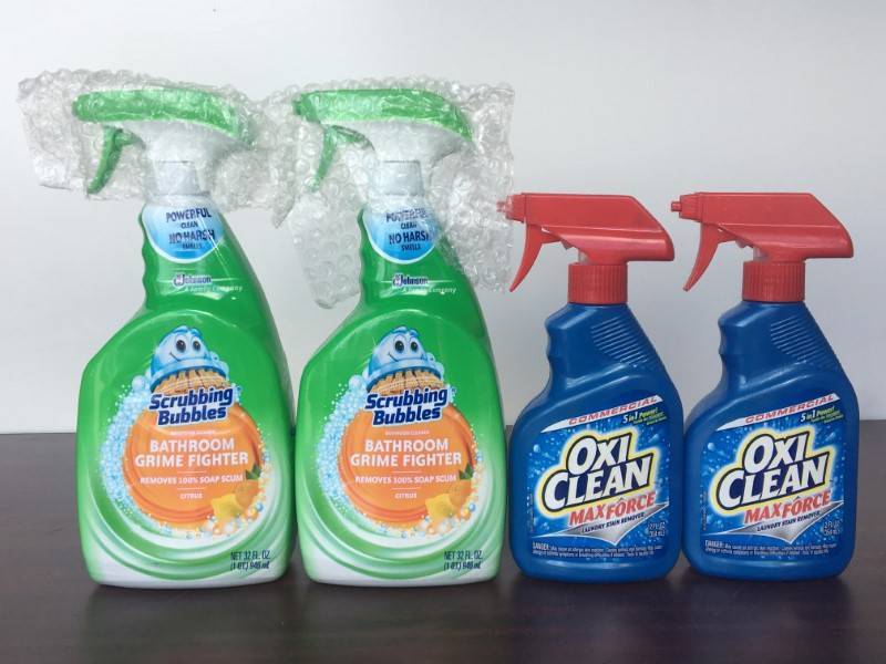 lot 97 image: Scrubbing Bubbles and OxiClean