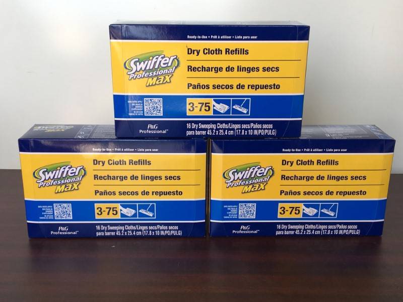 lot 120 image: Swiffer Dry Cloth Refills