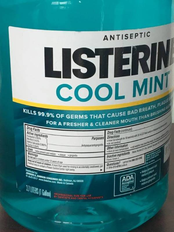 lot 142 image: Listerine