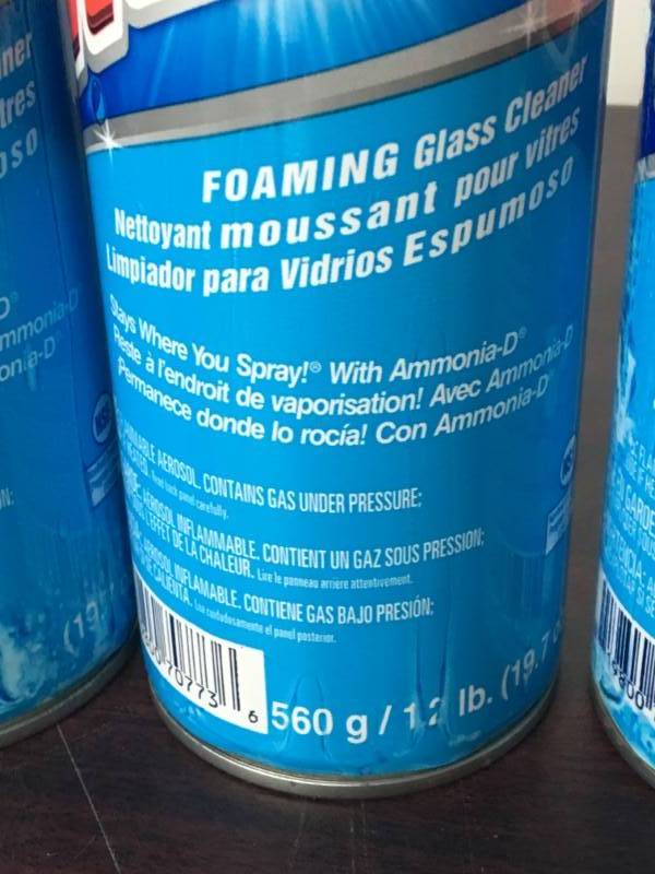 lot 145 image: Windex Foaming Cleaner
