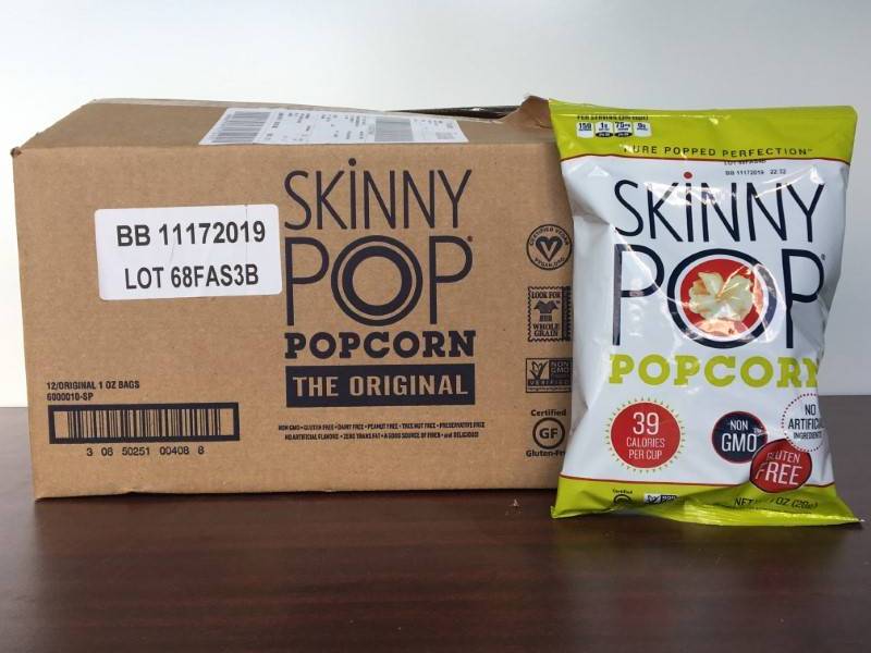 lot 24 image: Skinny Pop Popcorn