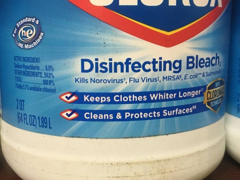 lot 64 image: Clorox Bleach