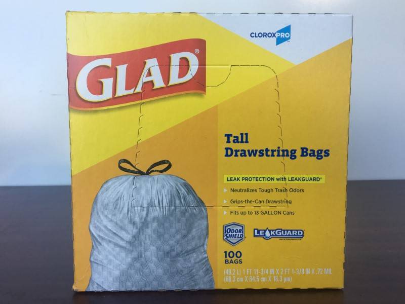 lot 92 image: Glad Drawstring Bags