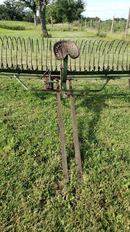 lot 2 image: Vintage Hay Rake