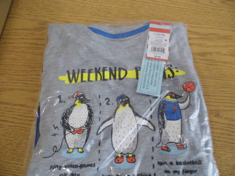 Case of 12 Sets Penguin Pajamas