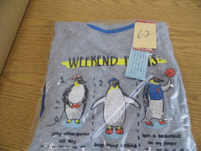 Case of 12 Sets Penguin Pajamas