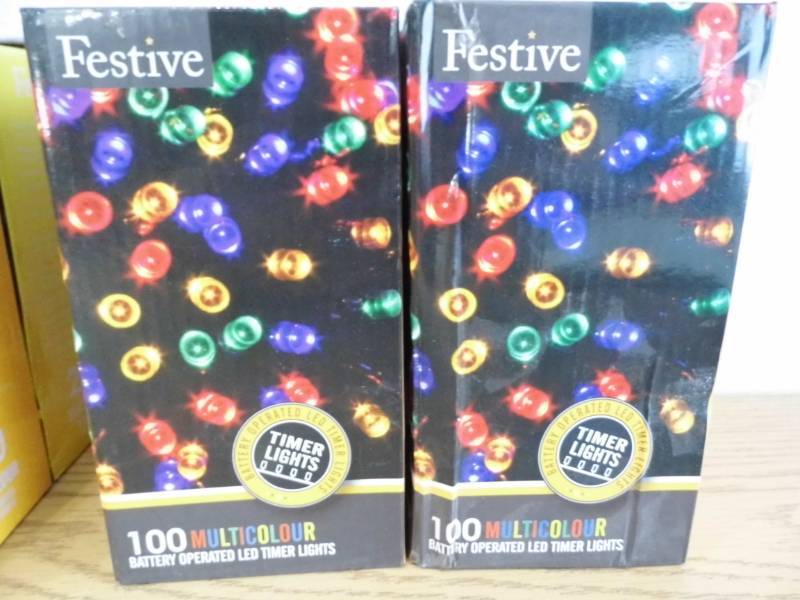 Lot of LED Battery Operated Christmas Lights