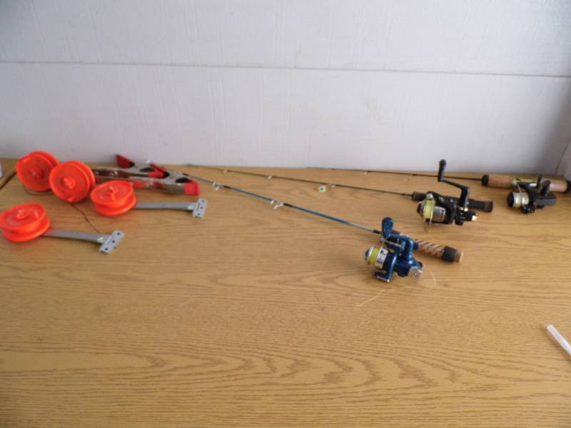 Lot of 3 Fishing Rods - Rattler Rods