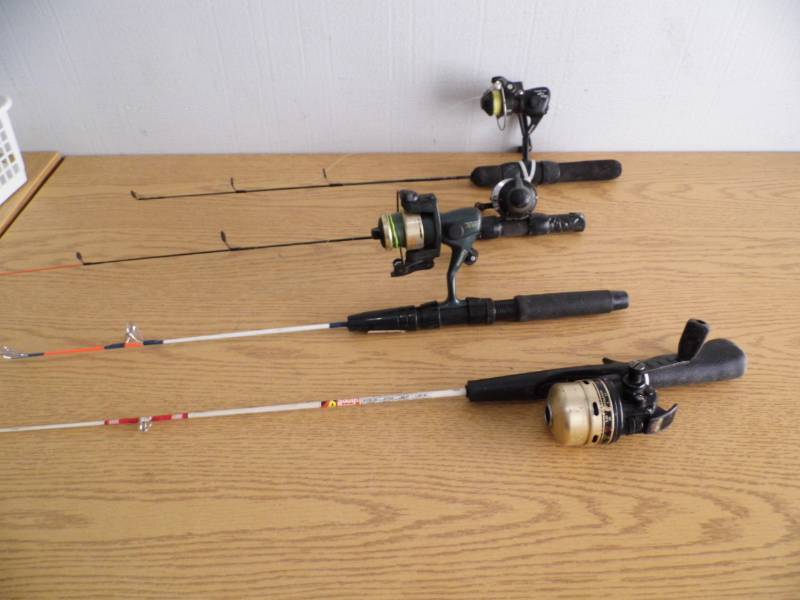 Lot of 4 Fishing Poles