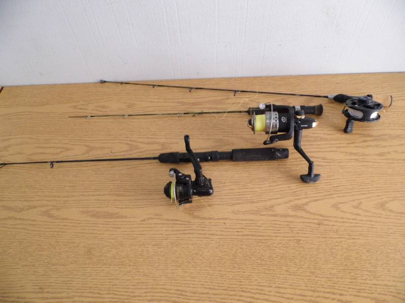 Lot of 3 Fishing Rods