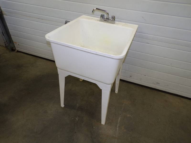 lot 59 image: Laundry Sink with Faucet
