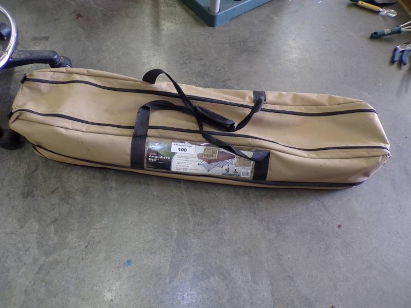 lot 100 image: Anywhere Camping Bed