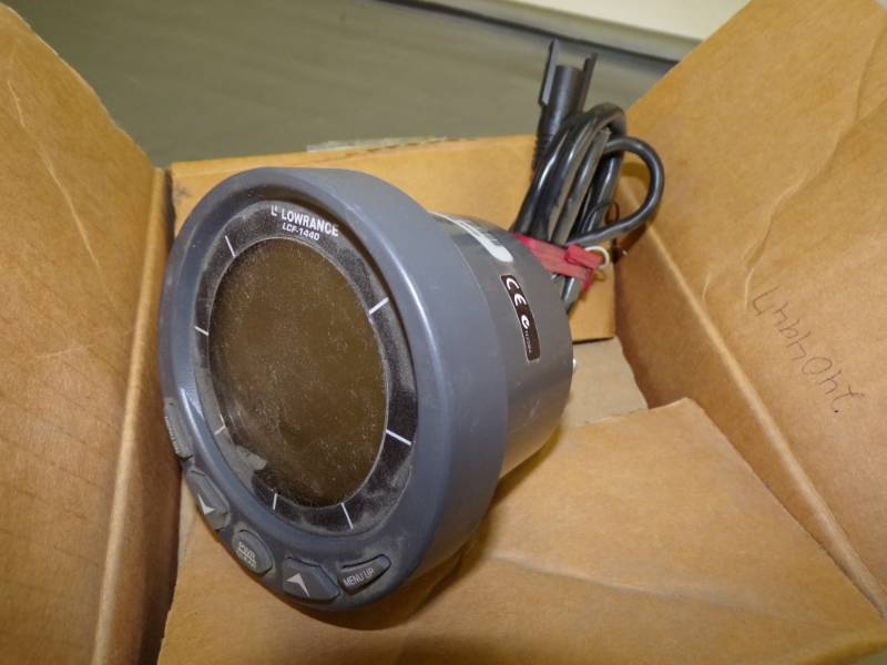 lot 112 image: Lowrance LCF-1440 Depth Finder