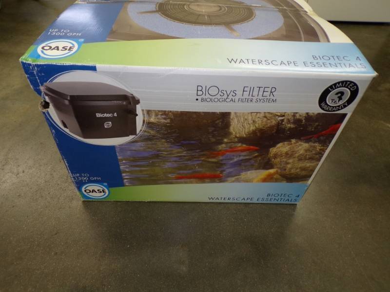 lot 124 image: Biotec $ Waterscape Essentials Pond Filter System
