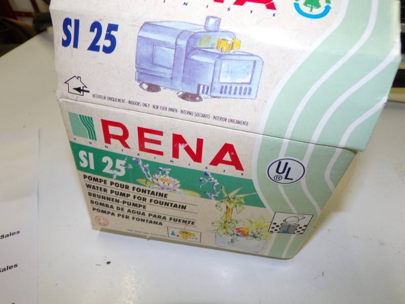 lot 132 image: RENA Pond Water Pump