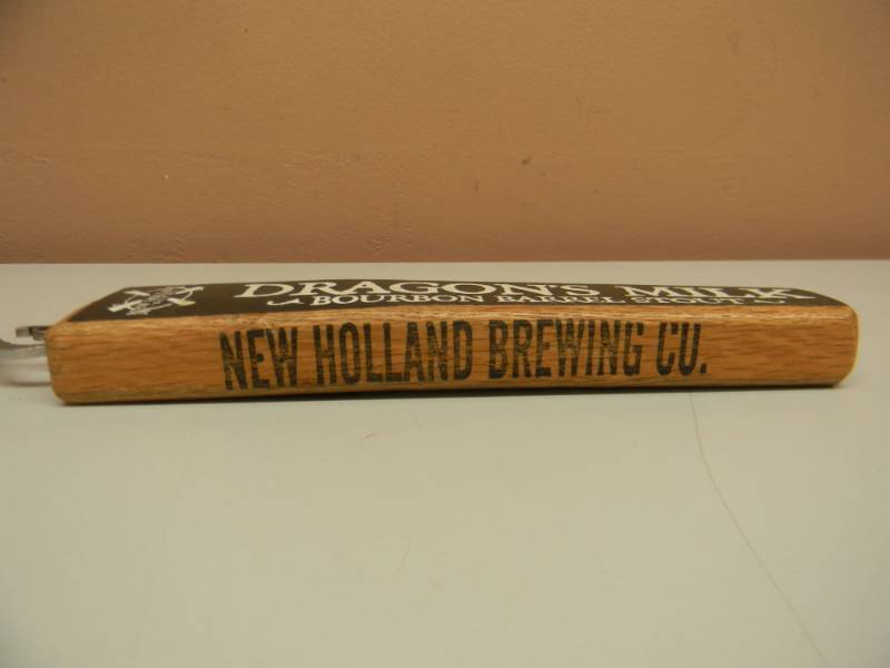 New Holland Brewing Dragon S Milk Bourbon Barrel Stout Tap Handle Very Cool Tap Approx 12 See Pictures Man Cave Dealer Collectibles More K Bid